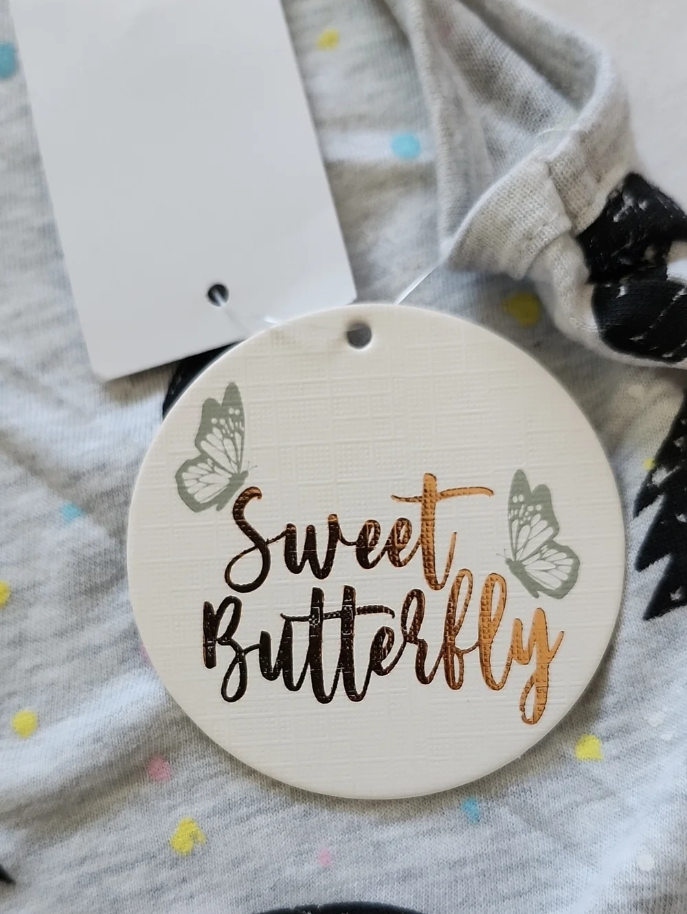 Sweet Butterfly Girls 3-Pc Set Size M 10/12 NWT